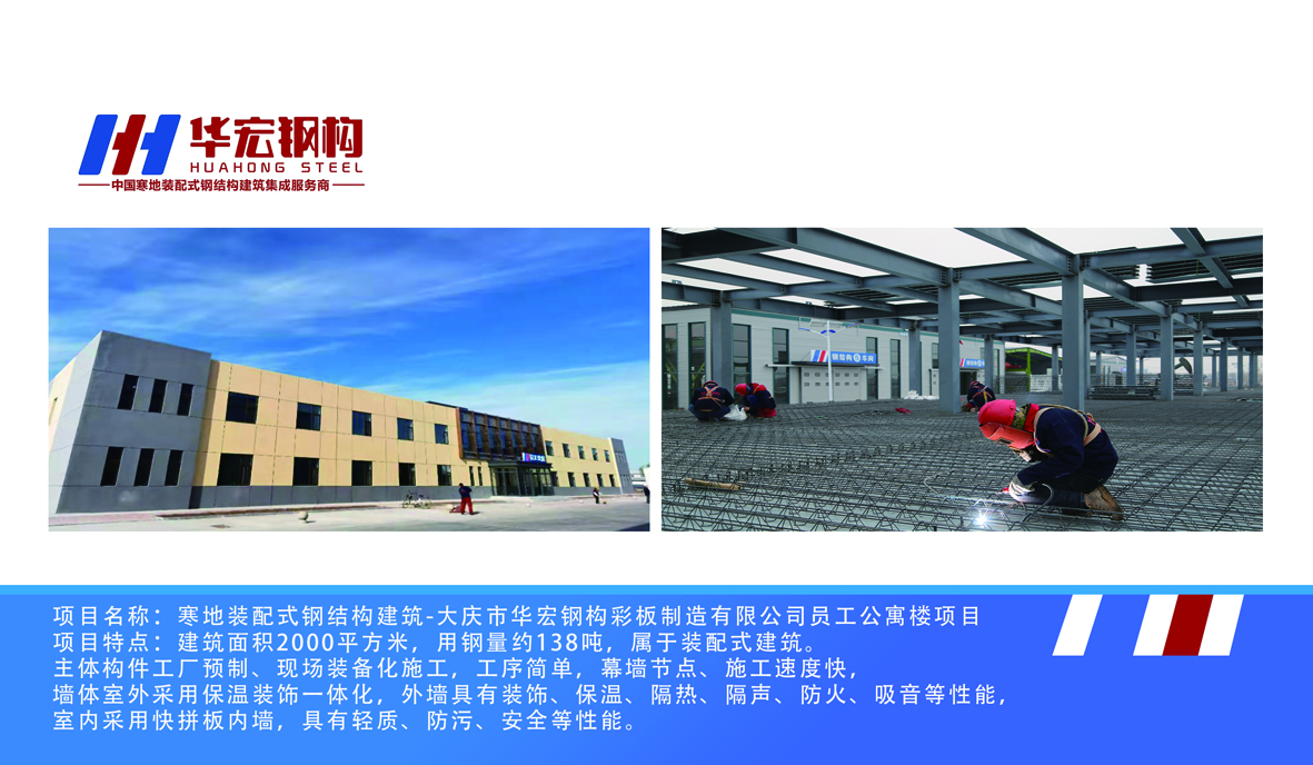 寒地装配式钢结构修建-大庆市bodog博狗钢构彩板制造有限公